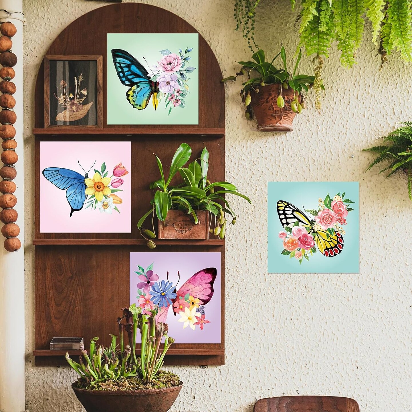 24 Pcs Pre Drawn Canvas for Painting Adult Pre Printed Canvas Bulk Sip and Paint Kit(multicolored)10.63"L x 10.24"W