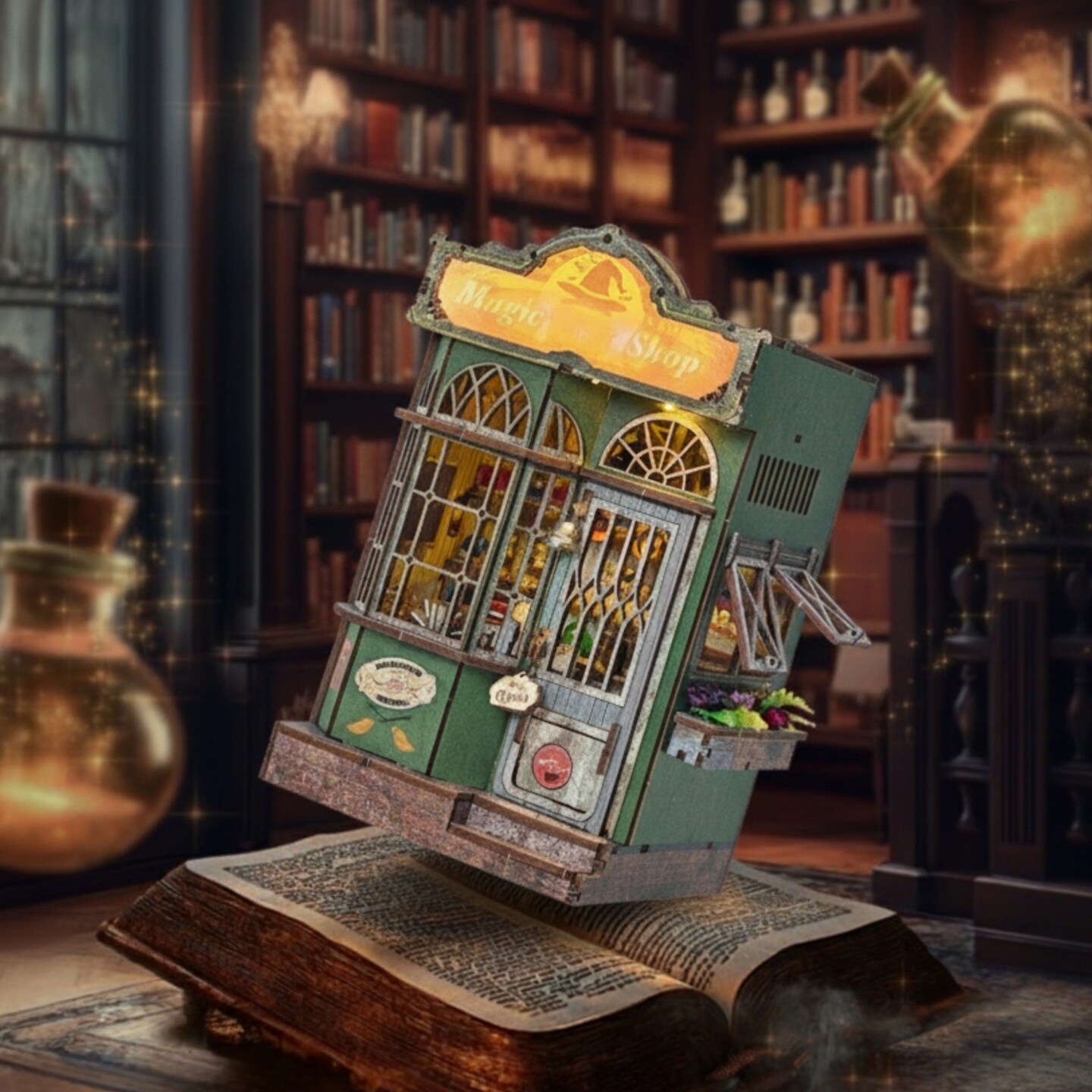 DIY Book Nook Kit - Magic Shop