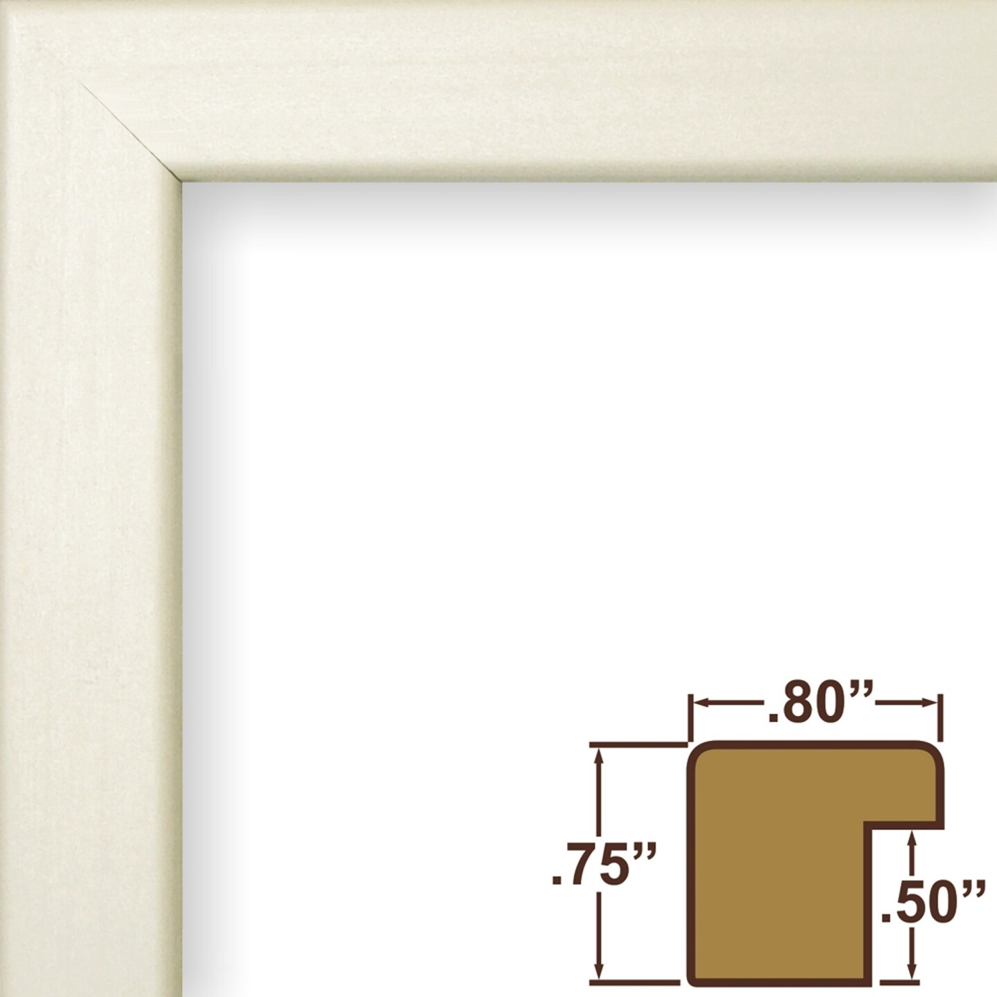 12x16 Picture Frame, Colori 75 0.75 Inch MDF Moulding, Wall Display Frame for Art, Posters, or Photos by wallsthatspeak