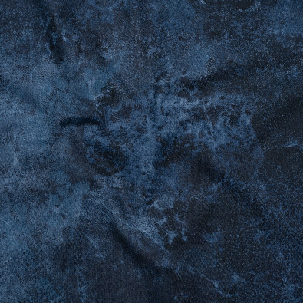 1 Yard Stonehenge Quilting Cotton Fabric Admiral Blue Abstract Texture