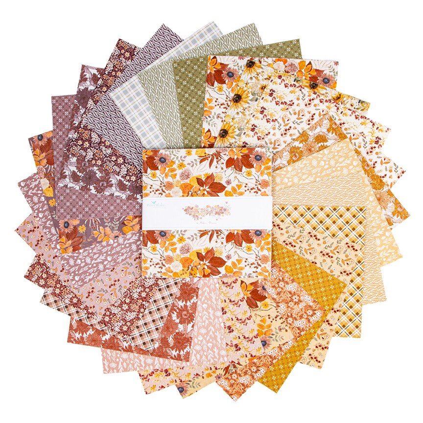 Evening on the Prairie 10&#x22; Square Pack (Layer Cake / 10&#x22; Stacker) by  for Riley Blake (10-16740-42)