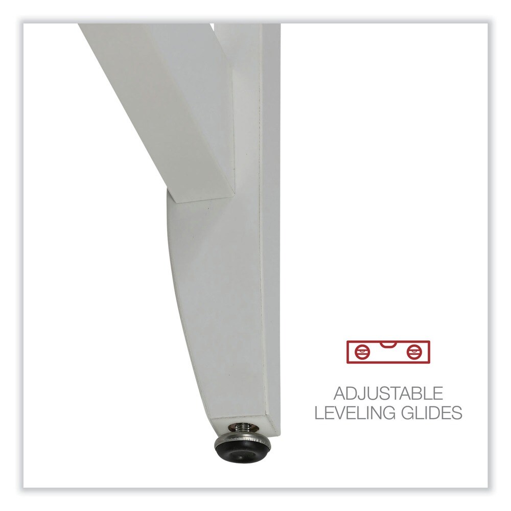 Alera 47.24 in. x 23.62 in. x 29.53 in. Farmhouse Writing Desk - Gray