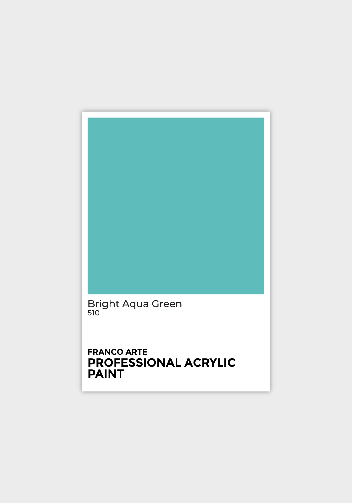 14510-100 Professional Acrylic Paint 3,38 U.S fl oz / Bright Aqua Green / Heavy Body