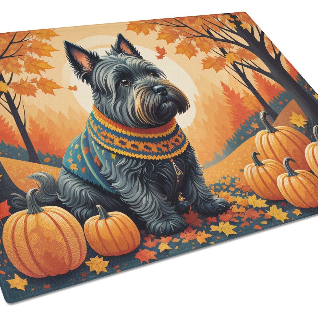 Scottish Terrier Happiness Set di bandiere da giardino