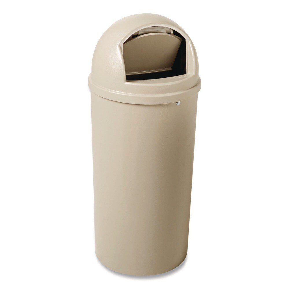 Rubbermaid Commercial 15 gal. Marshal Classic Plastic Container - Beige