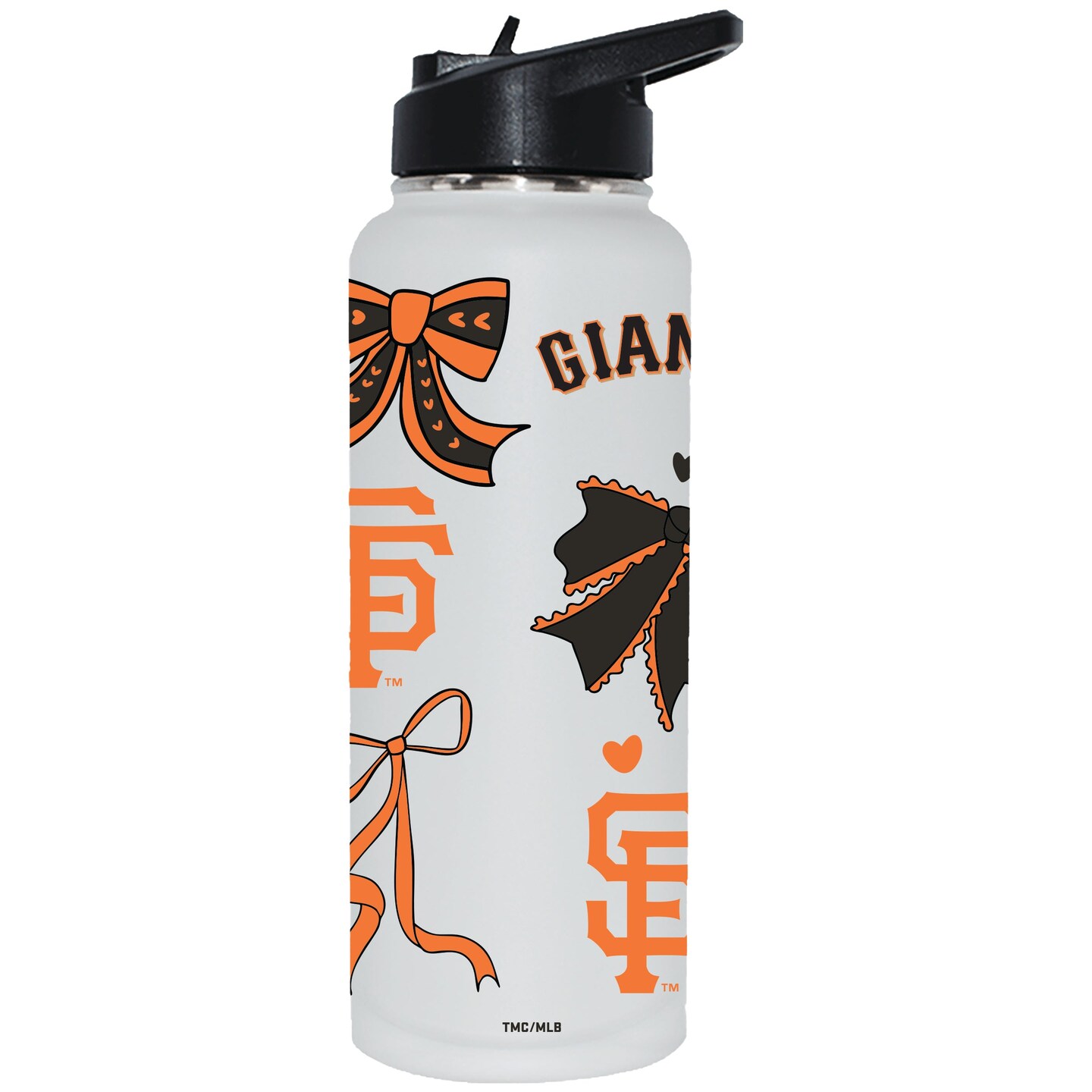 Giants 34oz Bow White Quencher Water Bottle | Michaels