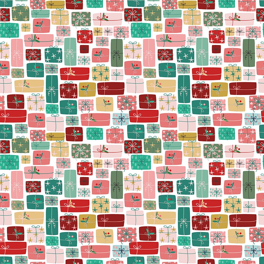 Fabric Riley Blake Multi Gifts of Giving Nutcracker Tradition by the Quarter Yard C17675-MULTI