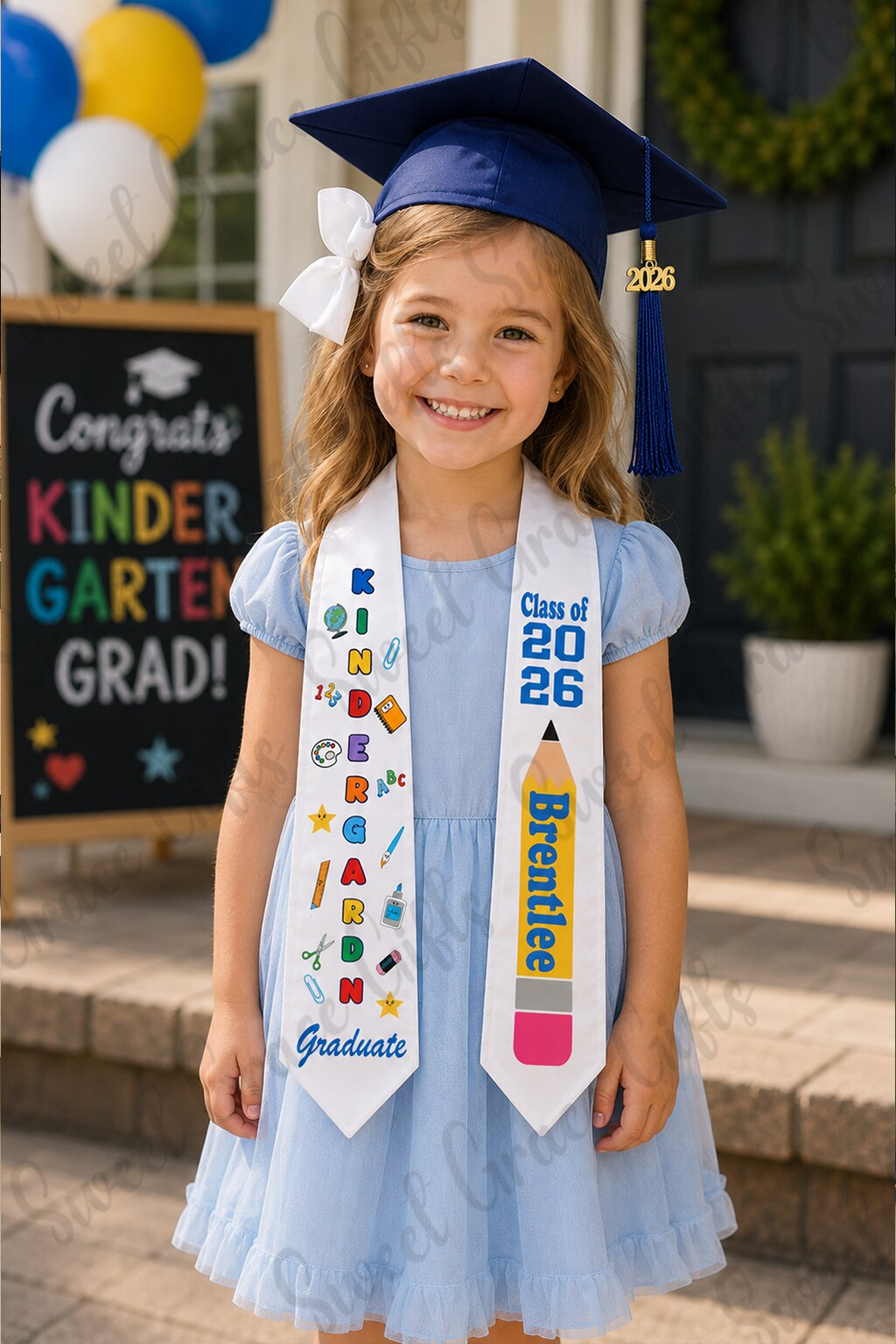 graduation dress for kindergarten girl 2026 Kindergarten Graduation Outfit | Girls Skirt Set with Shirt & Stole