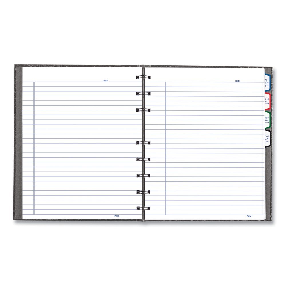 Blueline NotePro 9.25 in. x 7.25 in. Sheets Medium/College Rule 1-Subject Notebook - Cool Gray Cover
