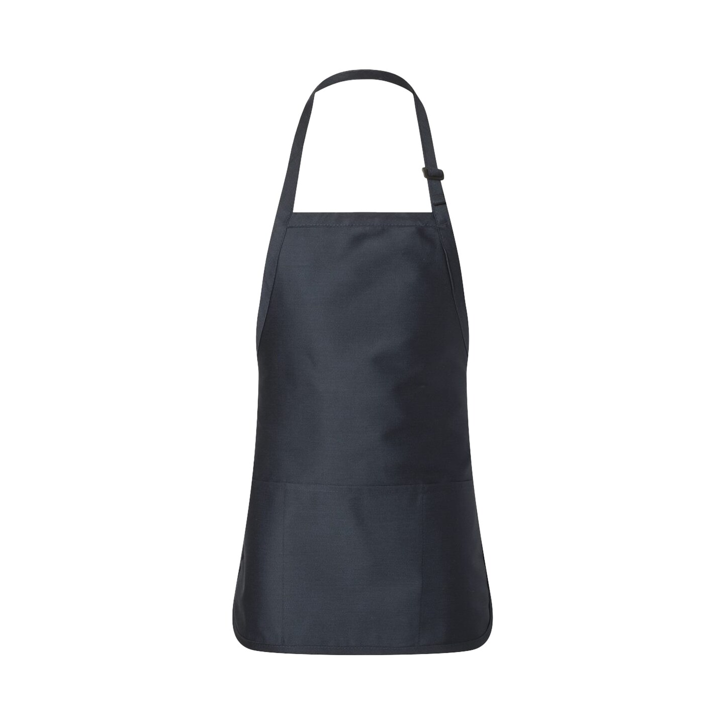 Q-Tees Full-Length Kitchen Apron with Front Pocket, Multiuse Bib Apron