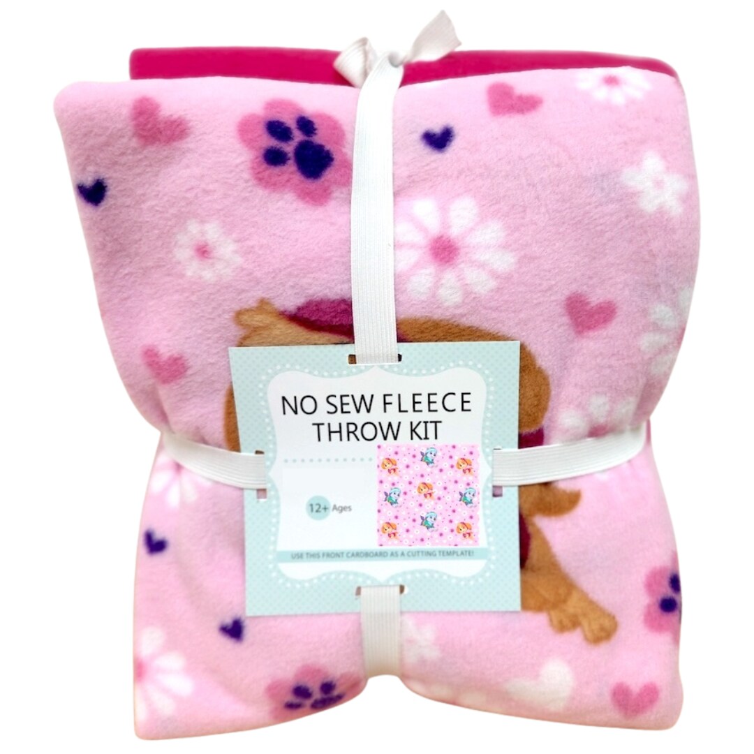 Throw Fleece Fabric Fleece Tie Blanket Kit Fleece Throw Kit Joann