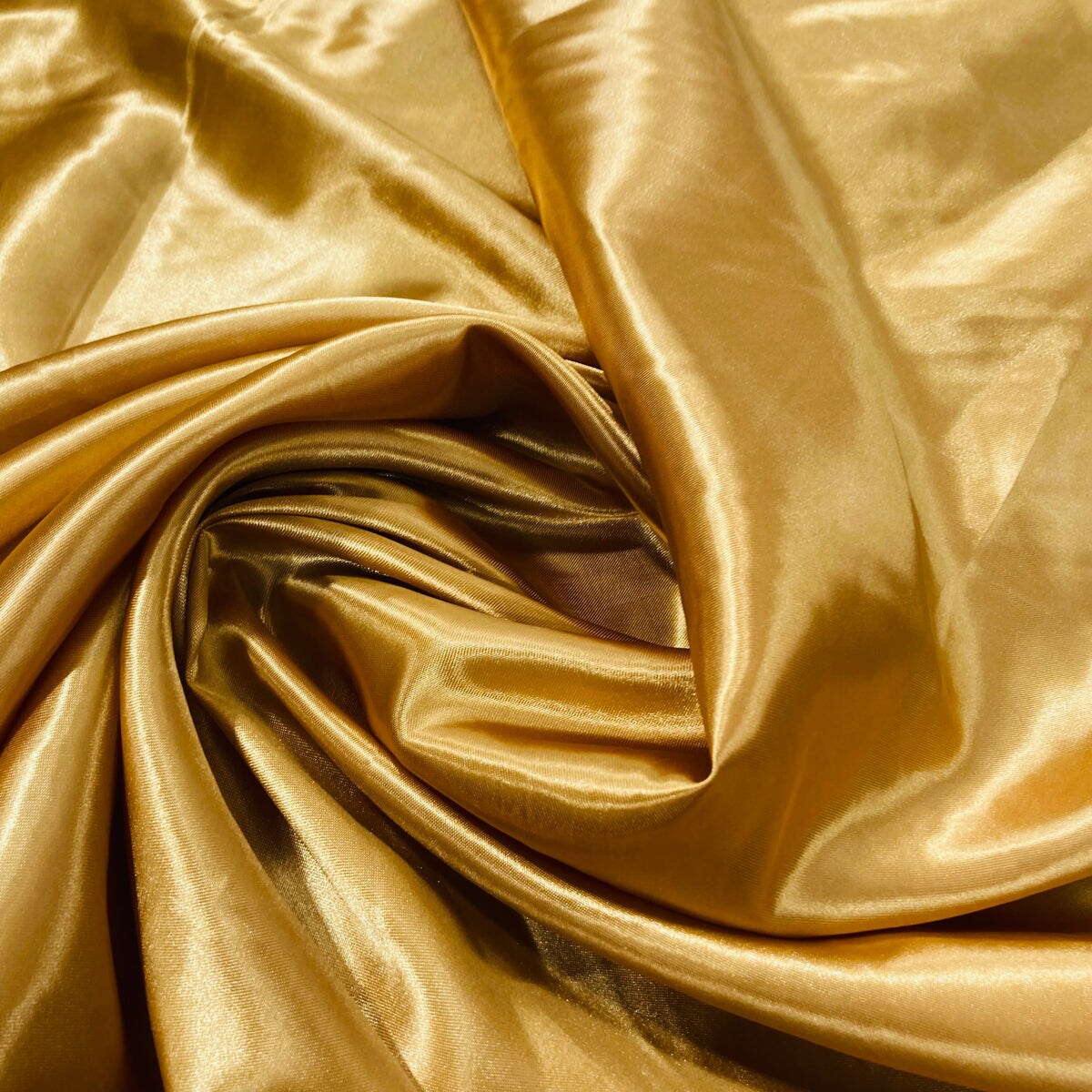 1 Yard Charmeuse Medium Satin Lining Polyester Fabric Elegant Dressmaking Material 60 Inch Width