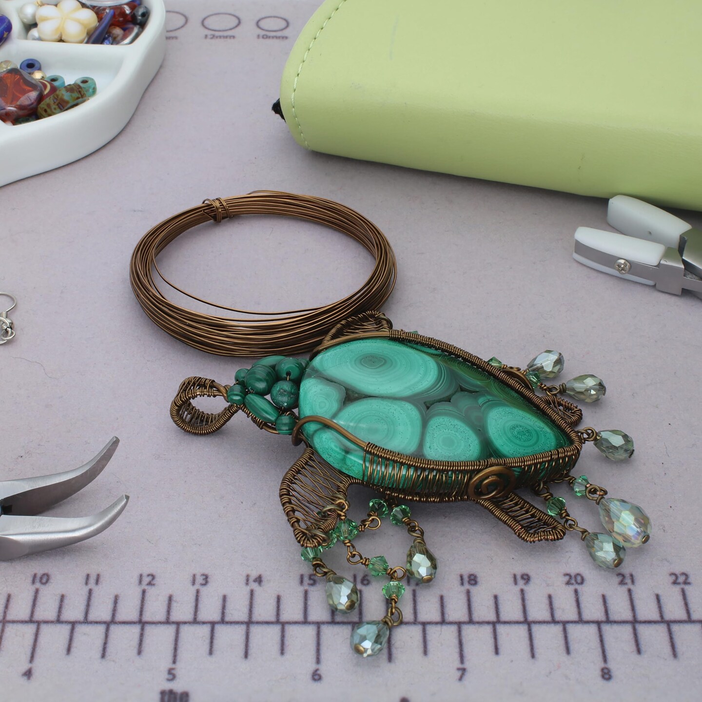 The Beadsmith Half-Round Craft Wire – Soft Temper Jewelry Wire