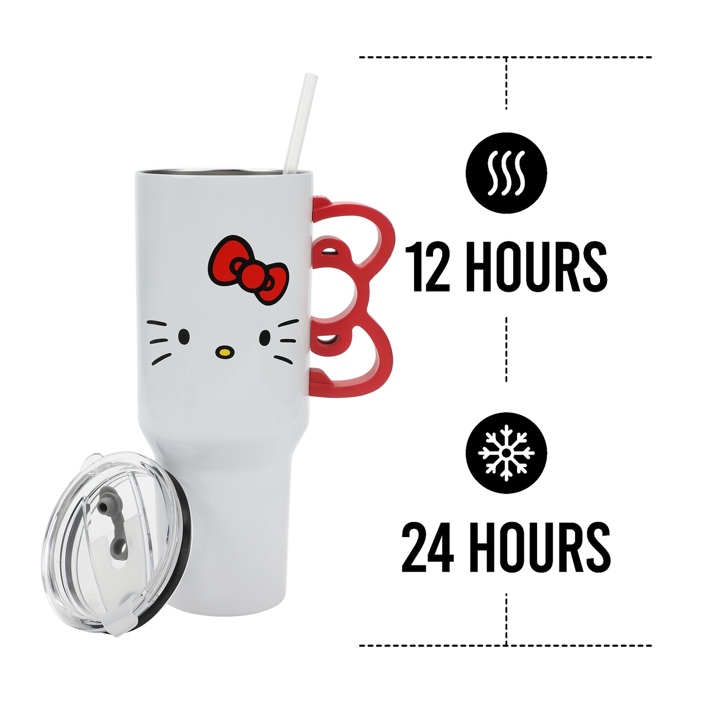Hello Kitty 40oz Sculpted Bow Tumbler