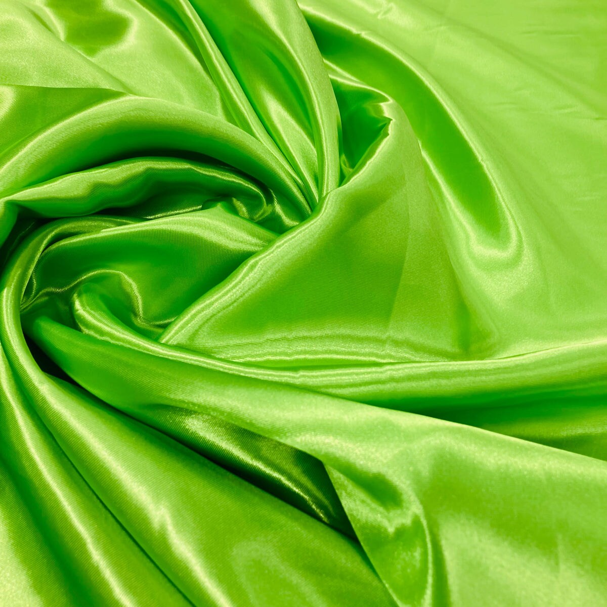 1 Yard Charmeuse Medium Satin Lining Polyester Fabric Elegant Dressmaking Material 60 Inch Width