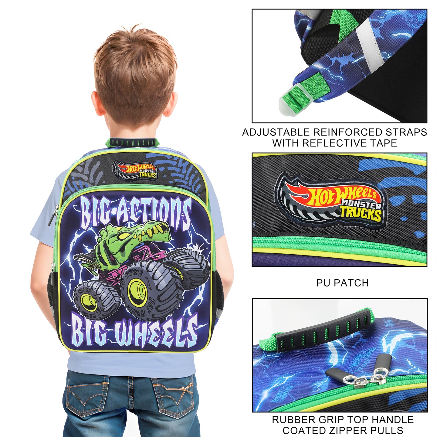 Hot Wheels Monster Backpack