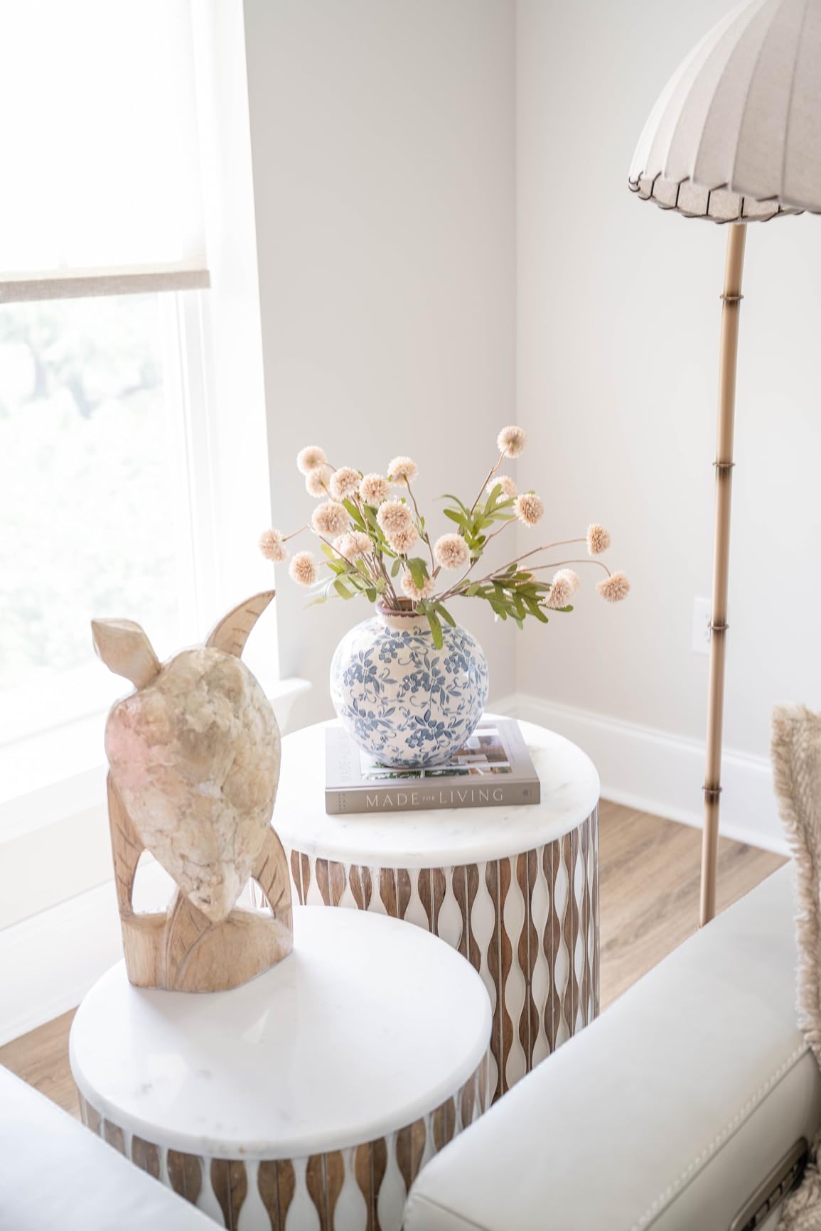 5pcs Realistic Artificial Dandelion and Chrysanthemum Stems &#x2013; Faux Flowers Bulk for Boho Wedding Decor &#x26; Table Arrangements