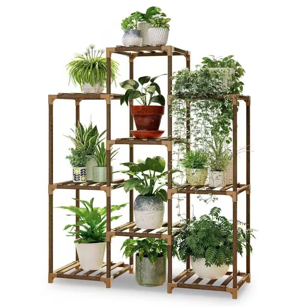 indoor plants with stand Conduit Plant Stand with Plant Pot for Indoors main image 0