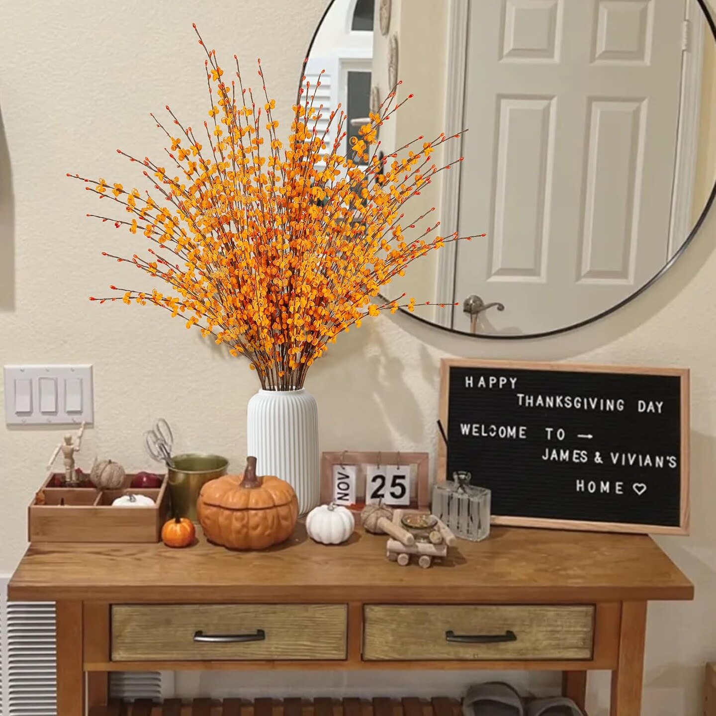 Long Artificial Jasmine Flowers Flower Bouquet