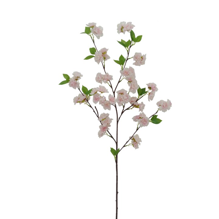 35&#x201D; Artificial Cherry Blossom Spray &#x2013; Faux Floral Branch in Pink or Cream for Home &#x26; Wedding D&#xE9;cor