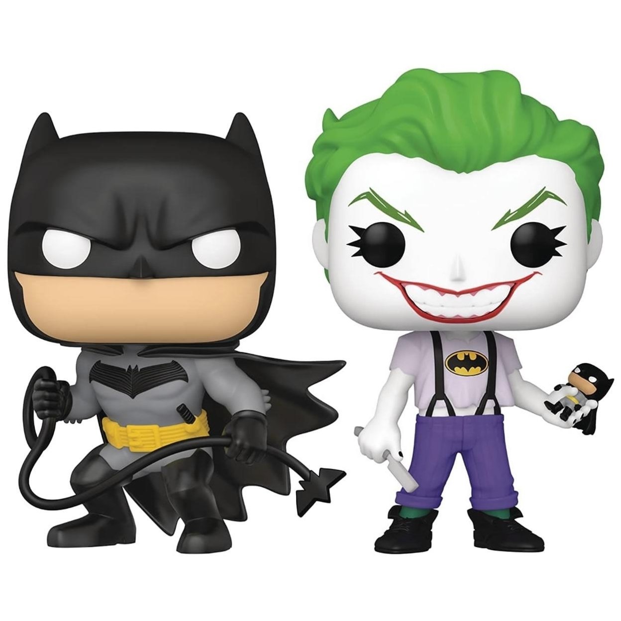 Funko Pop White Knight Batman And Joker Px Exclusive Sd 2021 Dc Heroes 2Pack