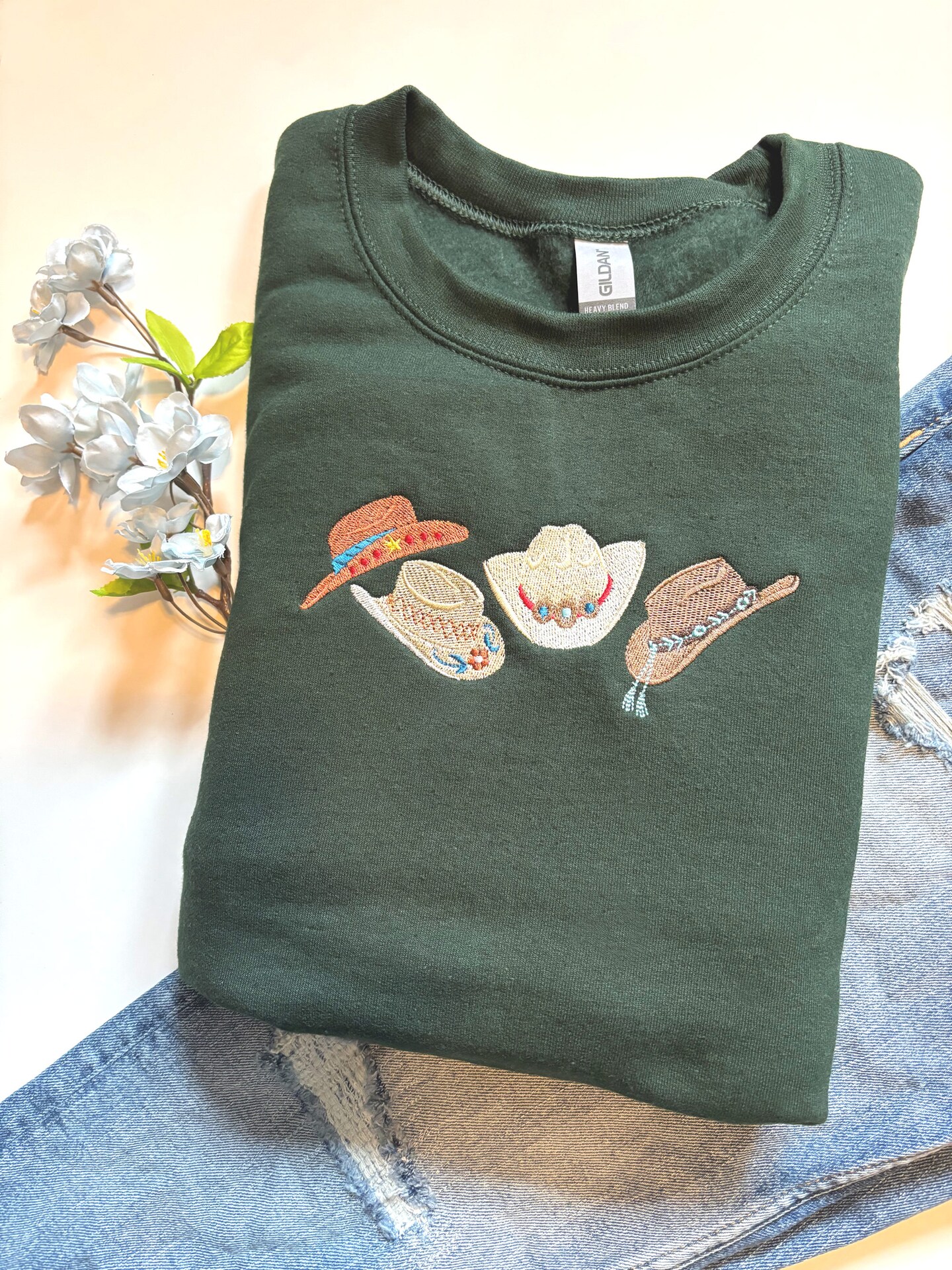 nike crewneck cow print