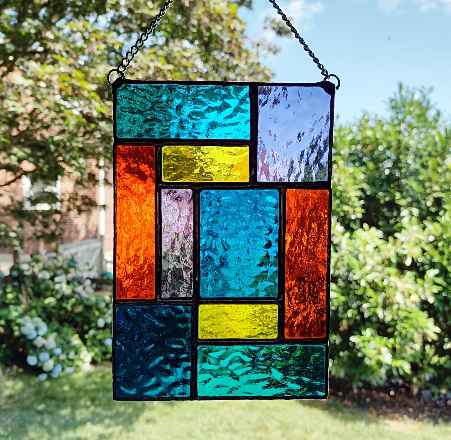 Stained Glass newest Dripping Rainbow Suncatcher