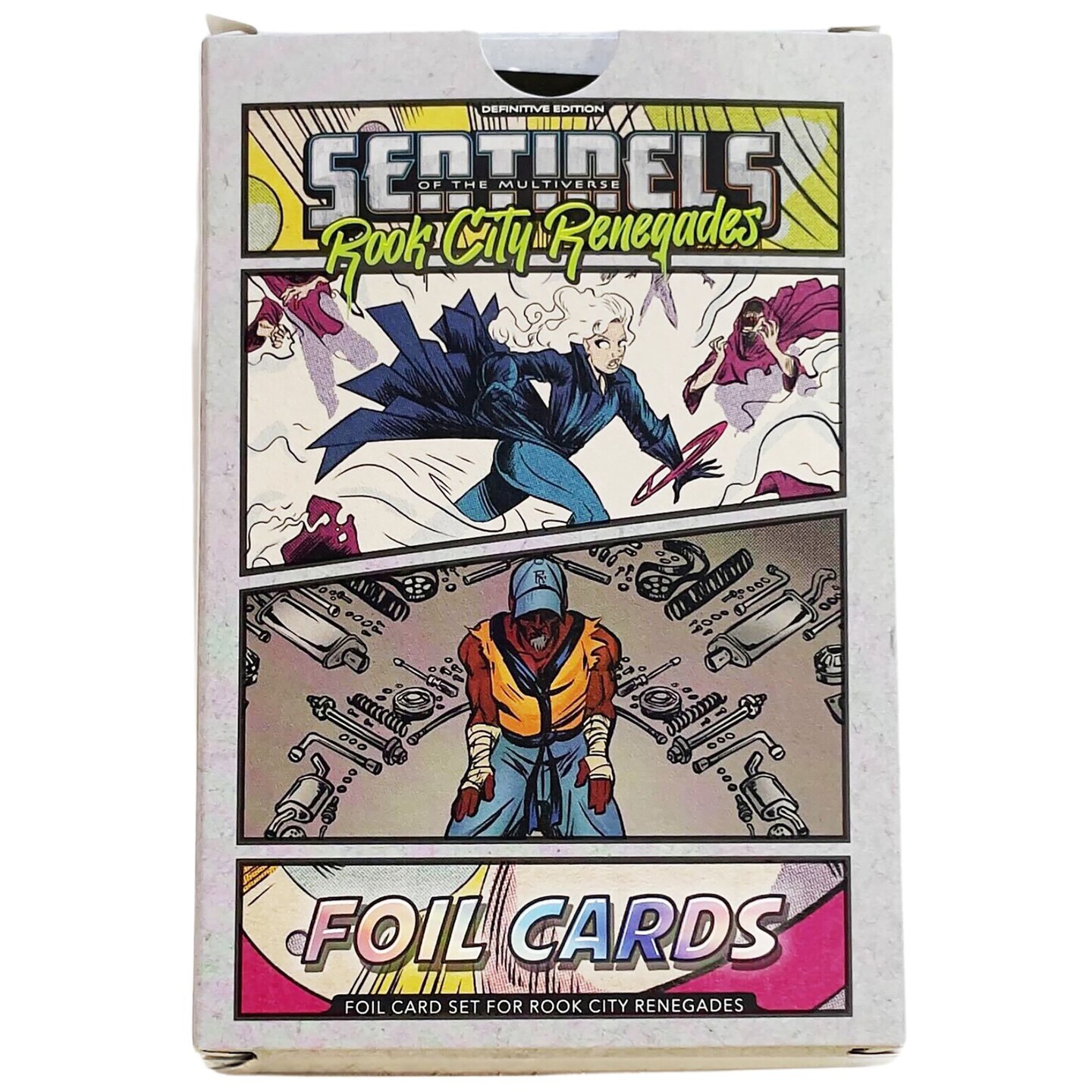 Sentinels of the Multiverse: Definitive Edition - Rook City Renegades Foil Pack 2 Board Game Accessory