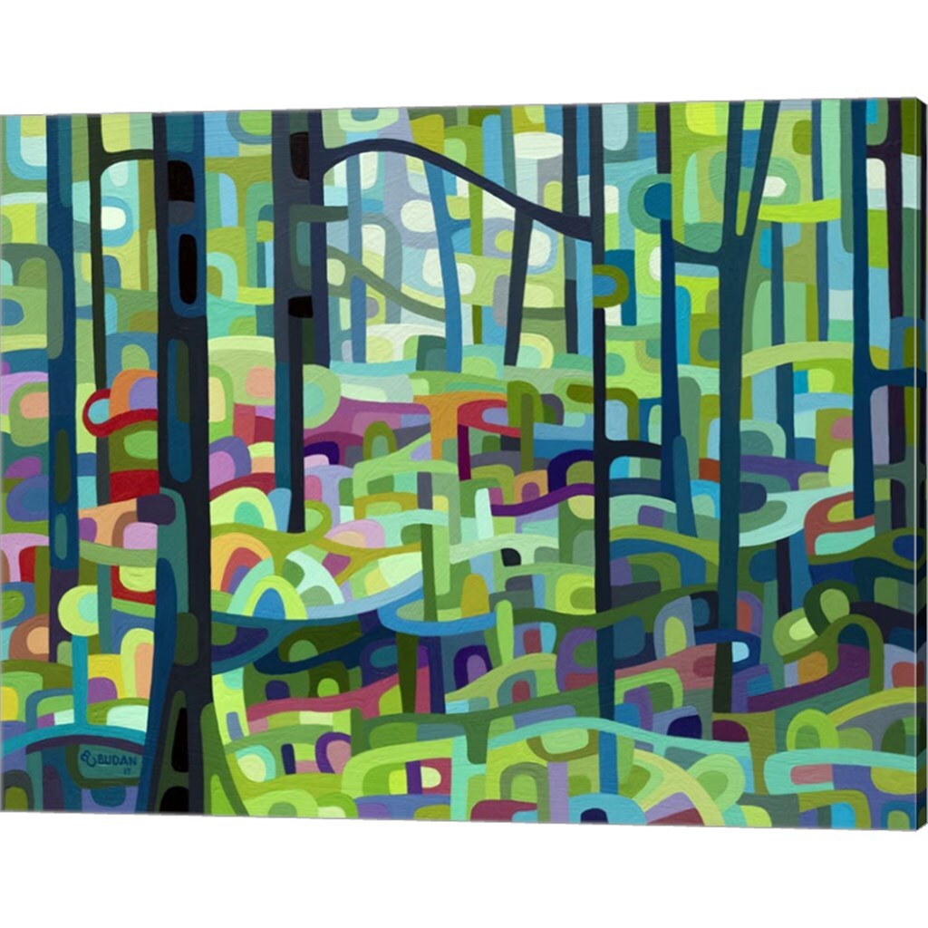 Celadon Morning by Mandy Budan 20&#x22; x 16&#x22; Canvas Wall Art
