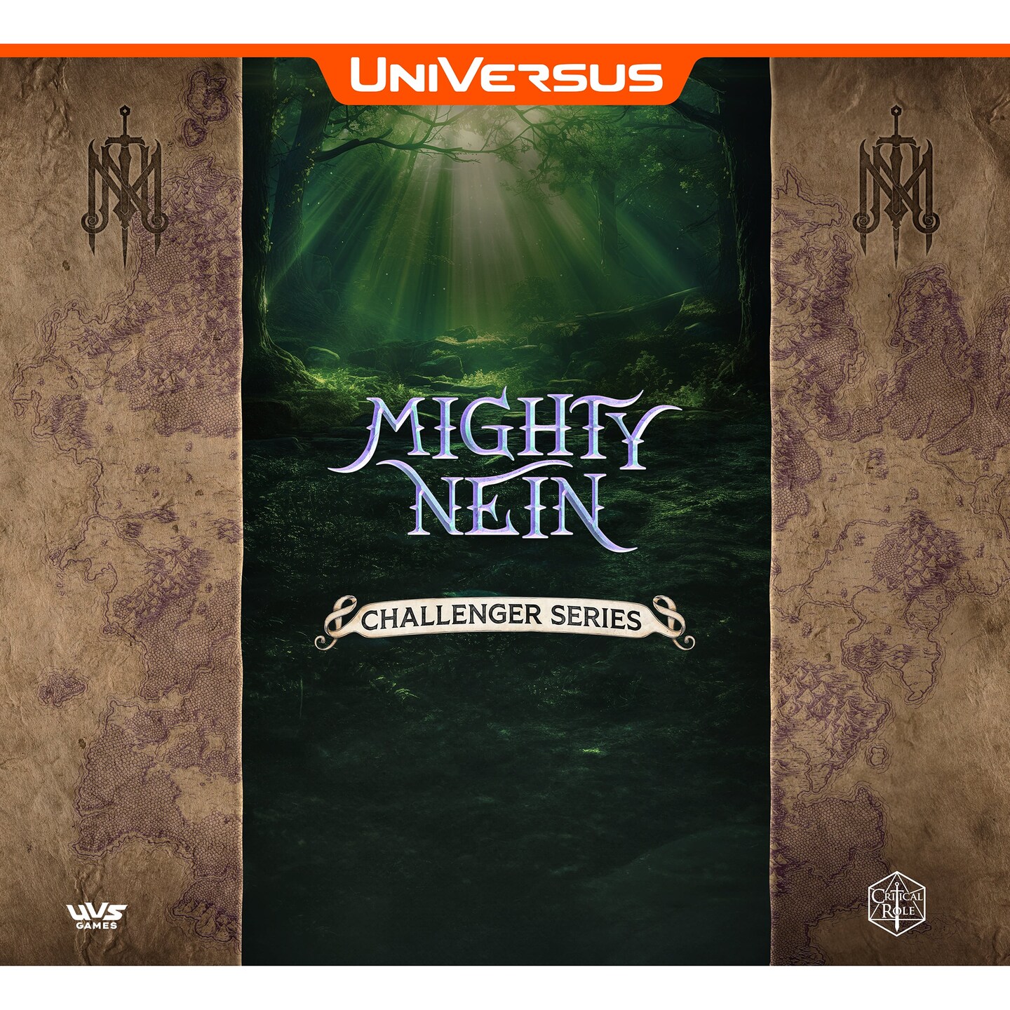 UniVersus Critical Role Challenger Series: The Mighty Nein- 2 Character Decks, Jester Lavore &#x26; Nott The Brave, Fighting Collectible Card Game, CCG