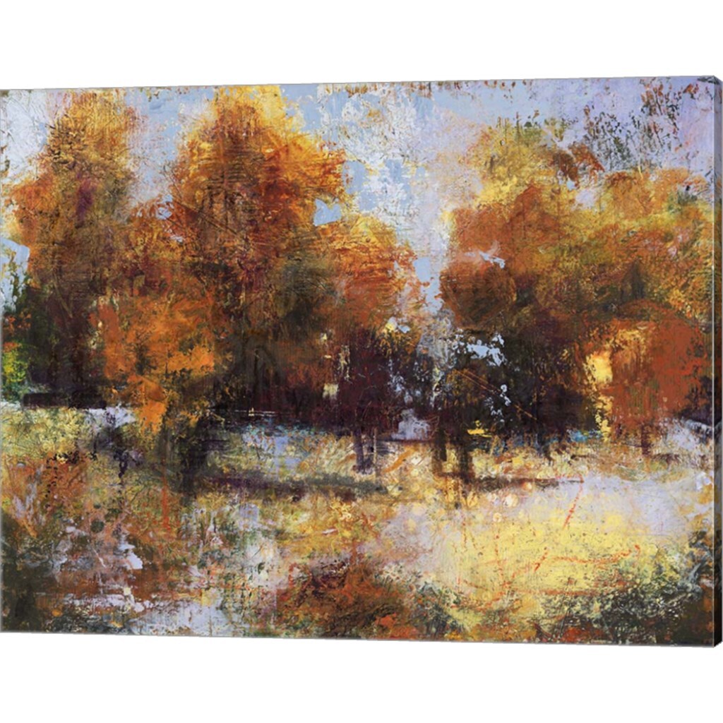 Autumn Chill by Linda Nickell 20" x 16" Canvas Wall Art
