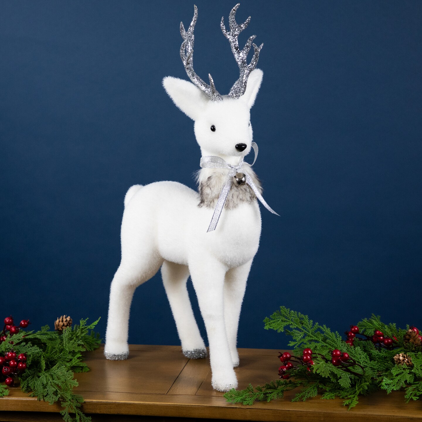 Northlight Standing Regal Reindeer Christmas Figure - 20.5&#x22;