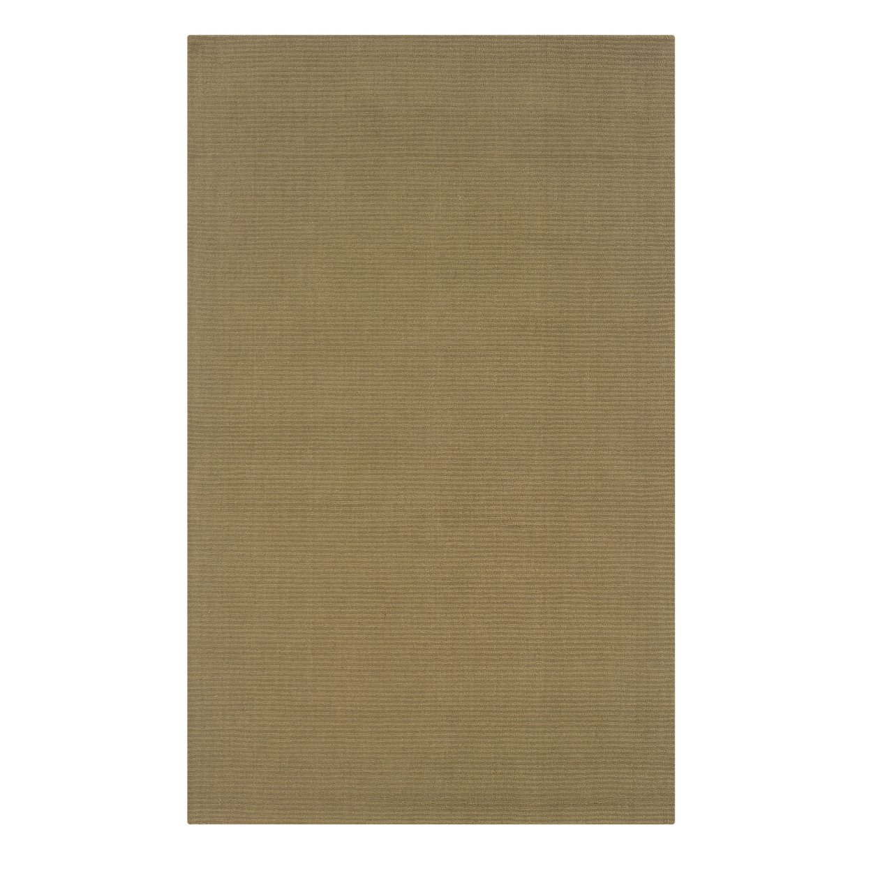 Classic Stripe Area Rug Cedar Green 36X56 Hand Woven Carpet Classic Collection