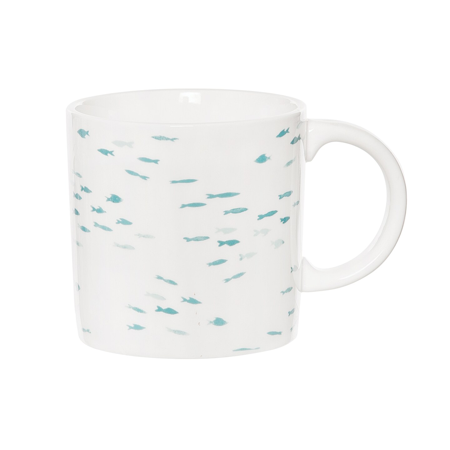 12 oz. Fish Theme Stoneware Coffee Tea Hot Cocoa Drinking Mug