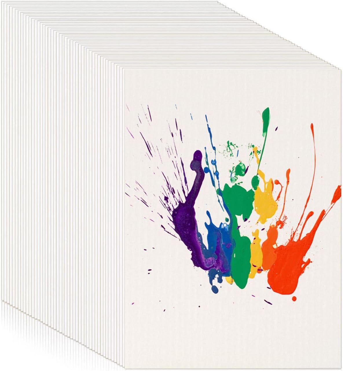 25 Sheets Watercolor Paper 110 Lb/230 GSM 9" x 12" White Cold Press Paper Art Paper Drawing Paper for Painting and Drawing Supplies