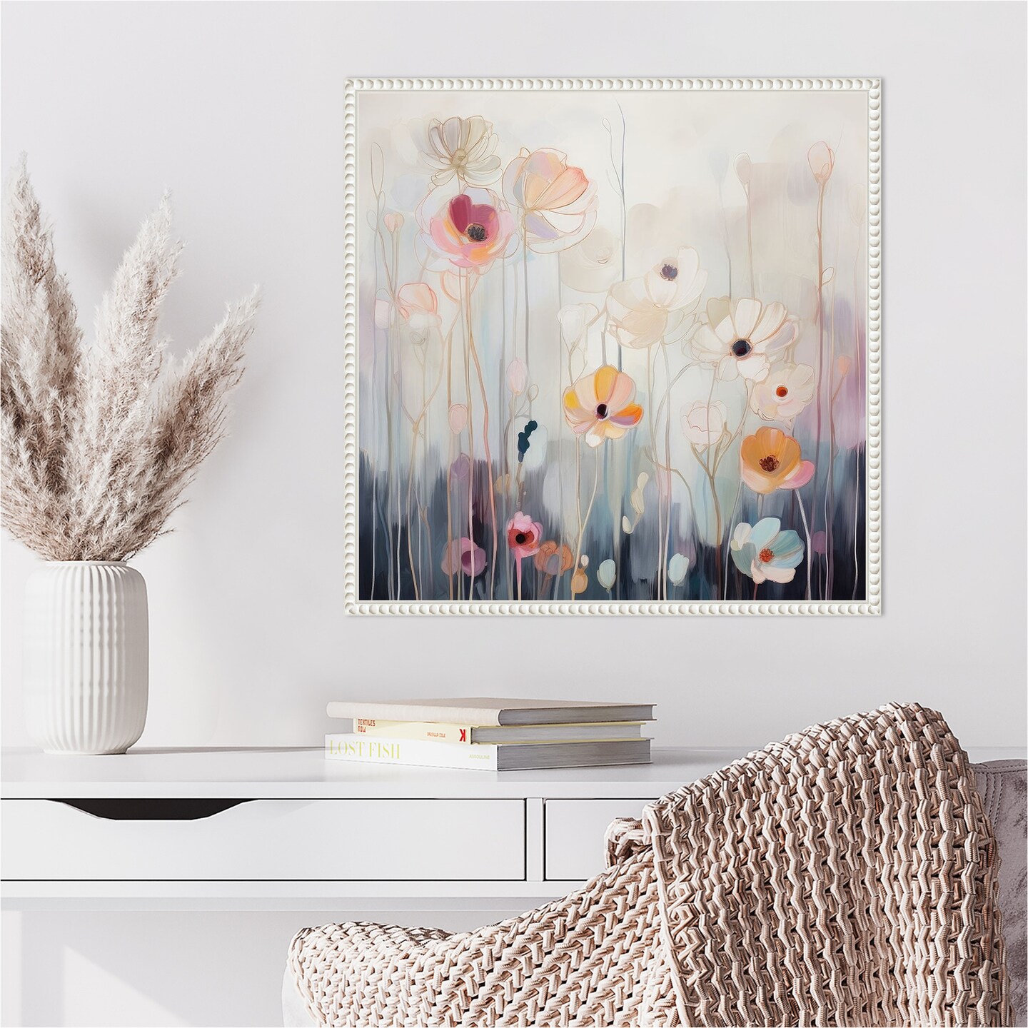 Spring Fling Flowers I by Irena Orlov Framed Canvas Wall Art