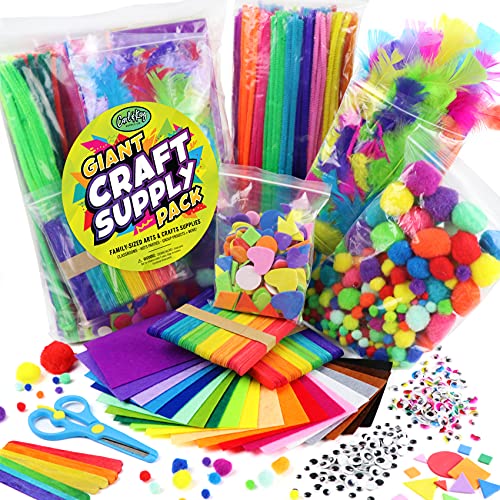 Arts and Crafts Supplies Kit for Kids Boys and Girls Age 4 5 6 7 8 Years Old Toddler Art Set Activity Materials in Bulk Great for Preschool Homeschool and Kindergarten DIY Crafting Projects Michaels