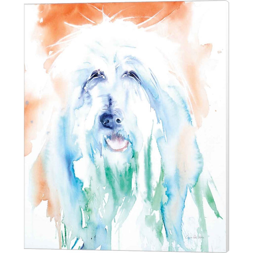 Sheep Dog by Aimee Del Valle 16&#x22; x 20&#x22; Canvas Wall Art