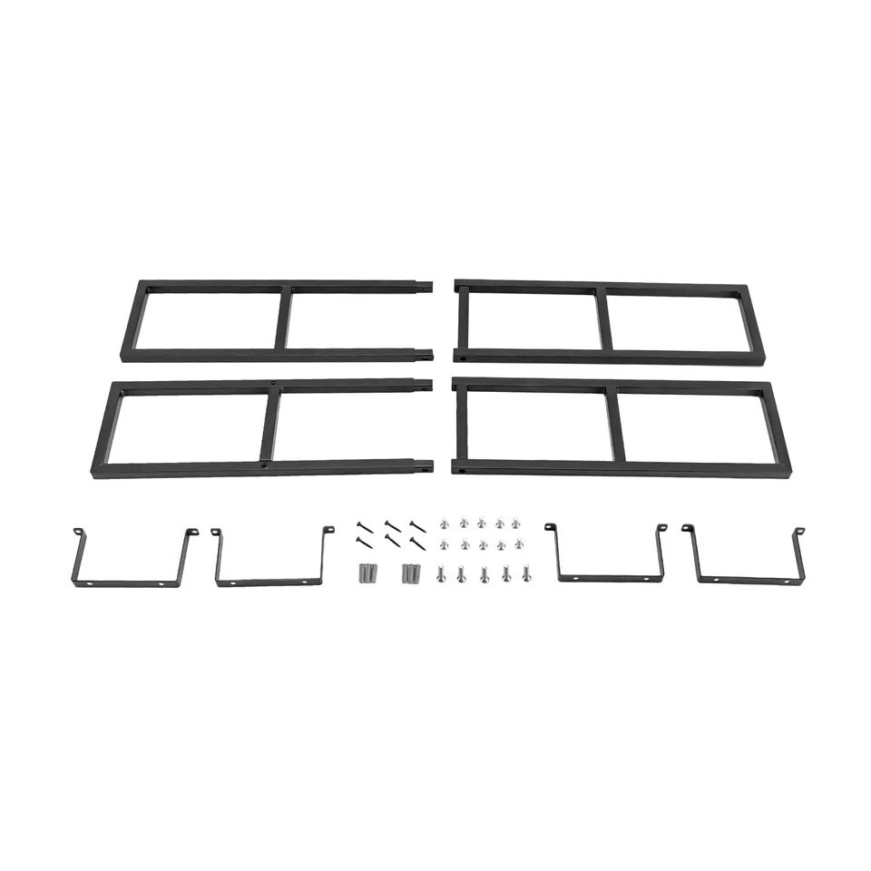 2x Large Floating Shelf Wall Mount CD DVD Rack Media Storage Organizer Shelves