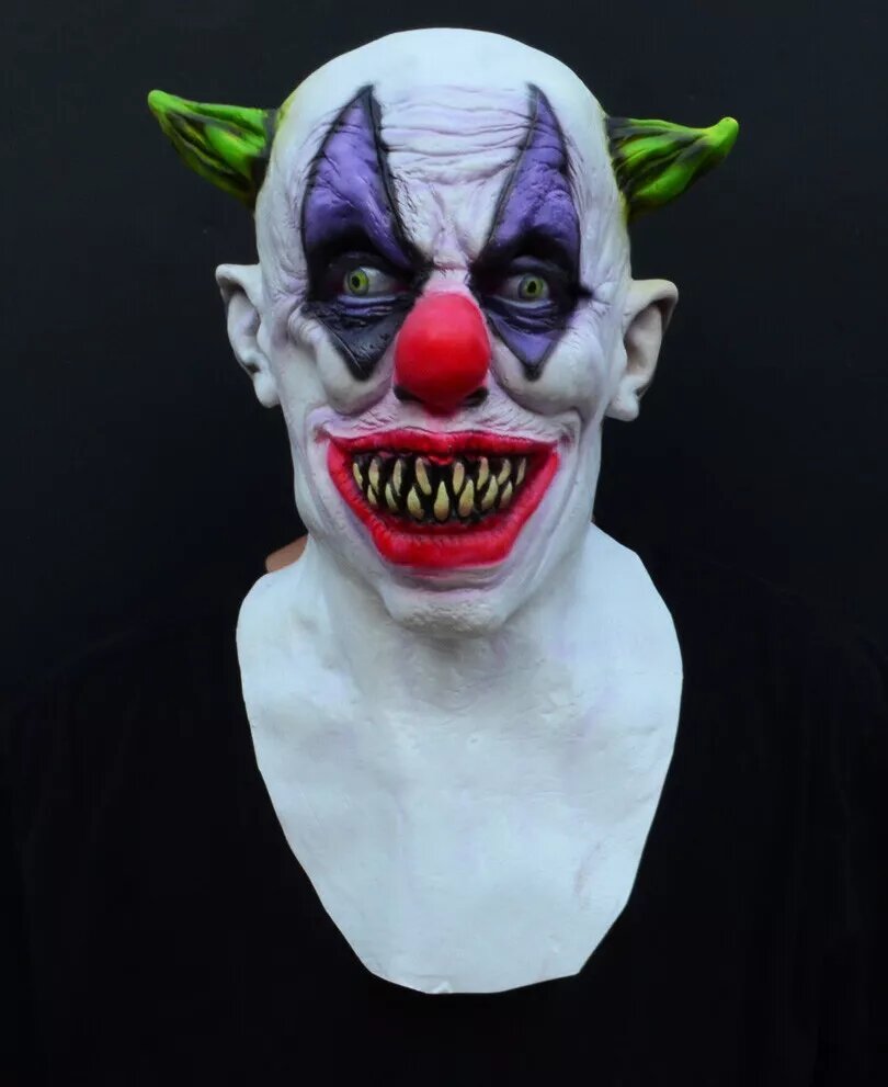 Kitcheniva Scary Halloween Clown Mask Evil Easy Costume