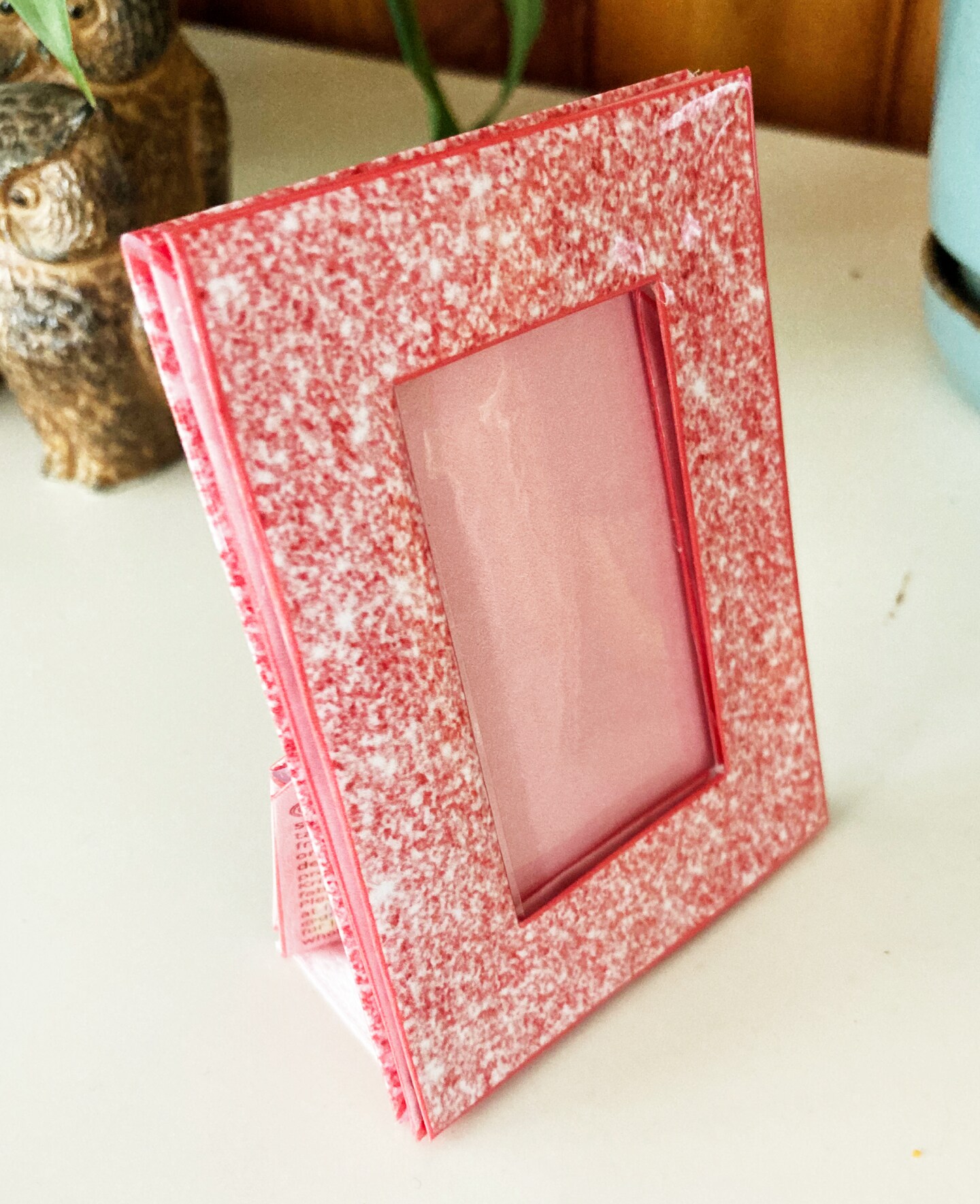 Pink Bling Selfie Frame Printable for 2x3" Photo