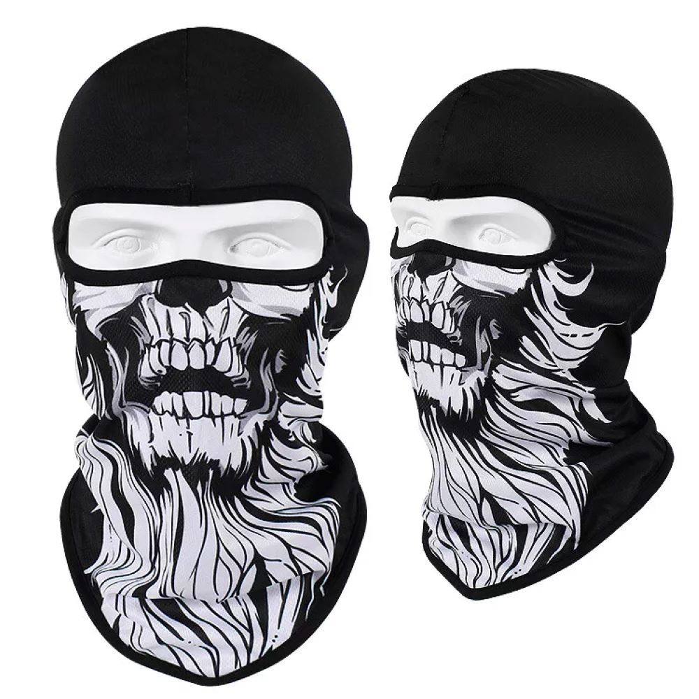 Kitcheniva Balaclava Halloween Skull Face Motorcycle Mask