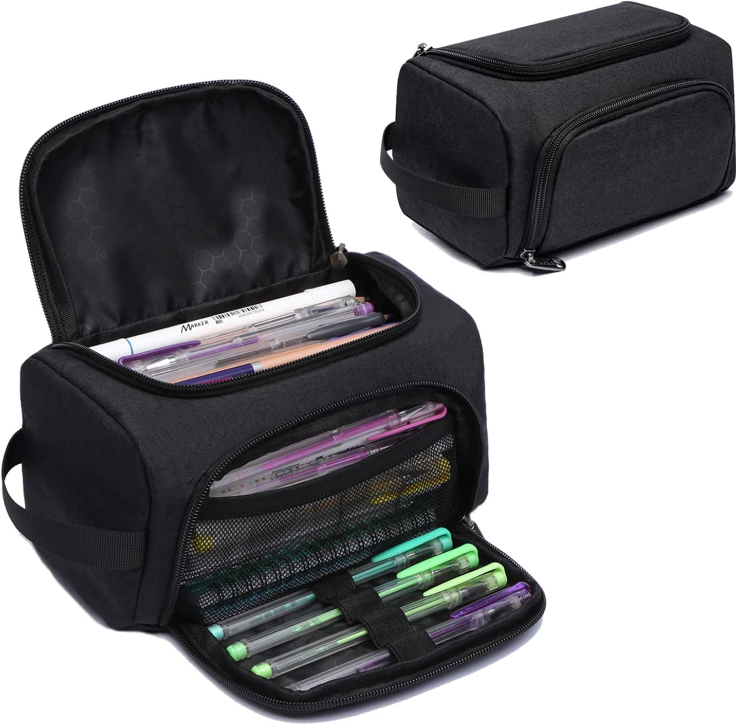 Extra Large Capacity Pencil Case Organiser, Multifunctional Pencil 