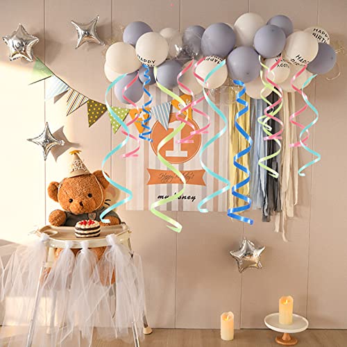 30 Roll 15 Colors Curling Ribbons for Crafts Bows Present Wrapping Florist Wedding Party Festival Art Craft Decor, Separate Rolls, 11 Yards Per Roll, 3/16 Inch Wide 3/16" - Set1