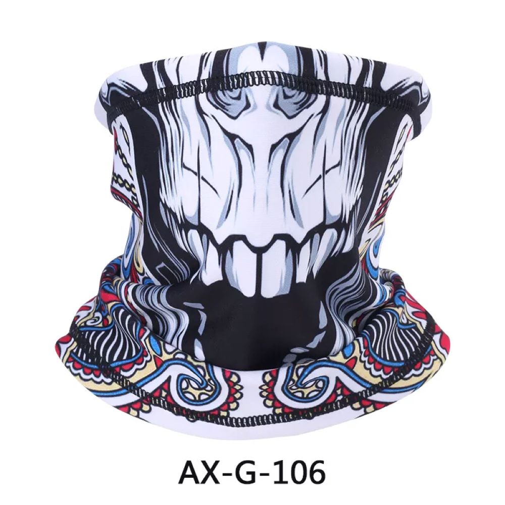 Kitcheniva 3D Print Fleece Neck Warmer Gaiter Winter Face Mask