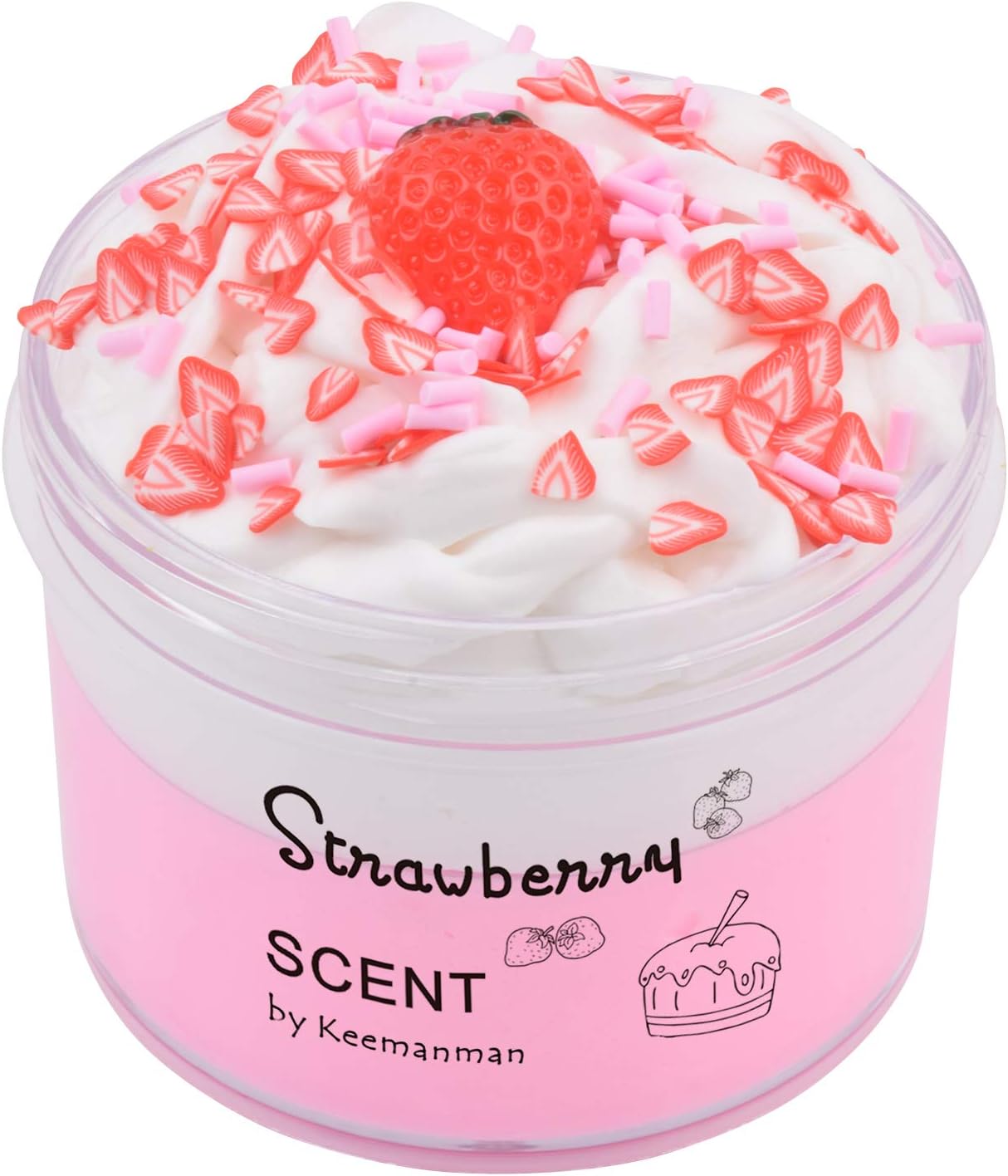 Strawberry Butter Slime, Scented DIY Slime