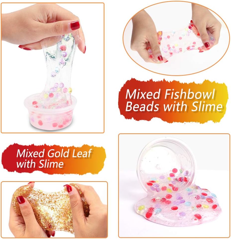 Slime Supplies Kit - 162 Pack with Add Ins