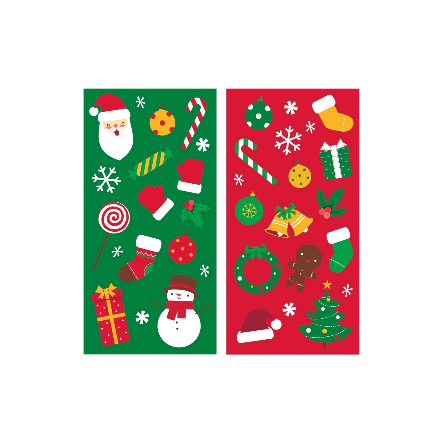 96 pc Bulk Christmas Stickers
