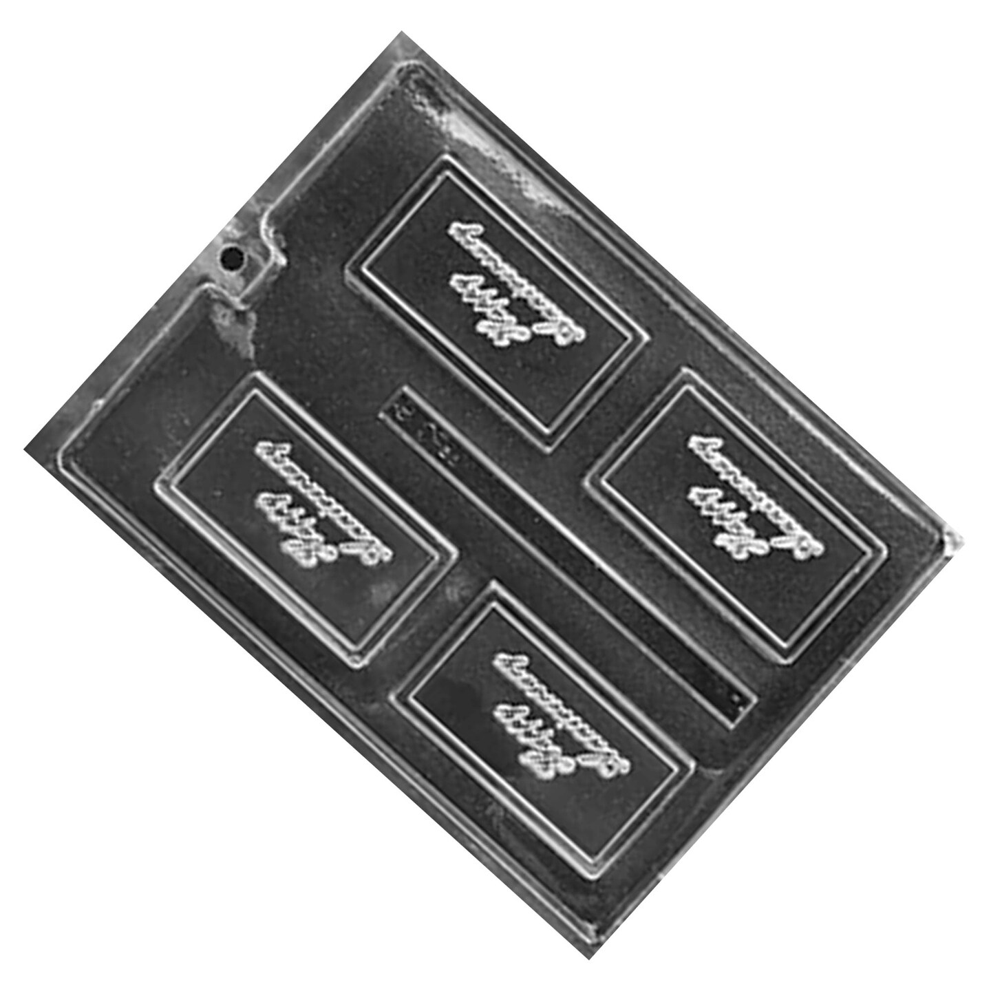 Happy Anniversary Card Chocolate Mold