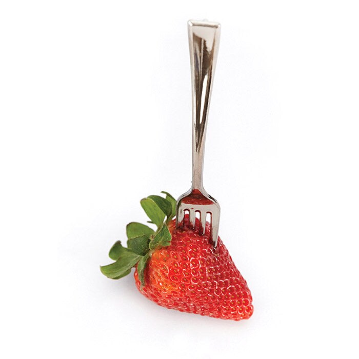 288 pc Bulk Silver Metallic Sensations Mini Forks